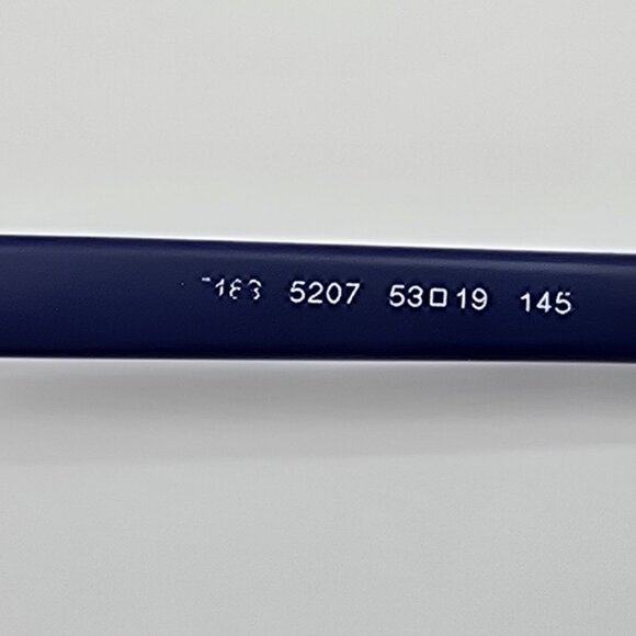 Ray-Ban RB7183 5207 Liteforce Matte Sand Blue Eyeglasses Frame Italy 53-19-145 - Picture 7 of 12